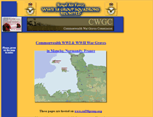 Tablet Screenshot of cwgc.raf38group.org